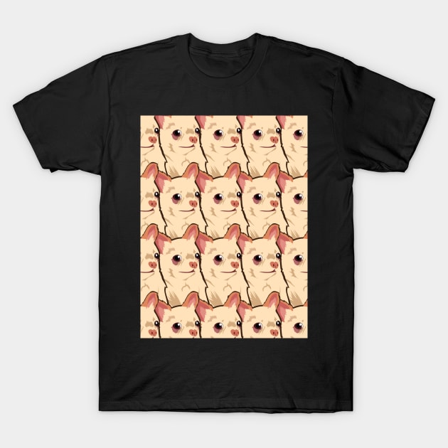 chihuahua nacho T-Shirt by AnnSaltyPaw